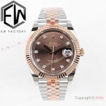 Swiss 3235 Rolex 18K Rose Gold Jubilee Datejust II Watch with Diamond